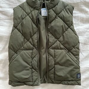 Mayoral Khaki Quilted Vest Toddler